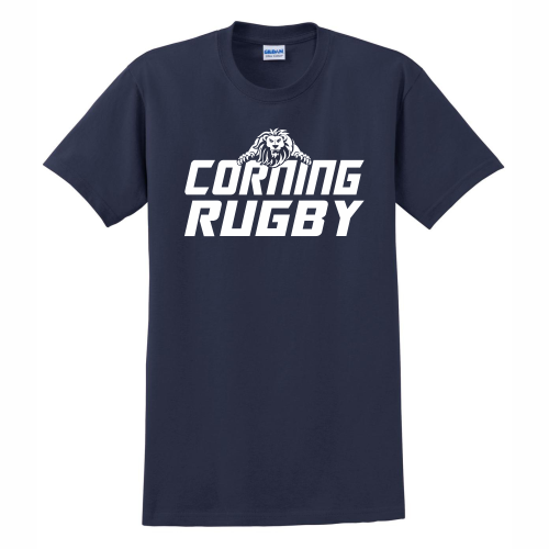 Corning Rugby Tee, Navy