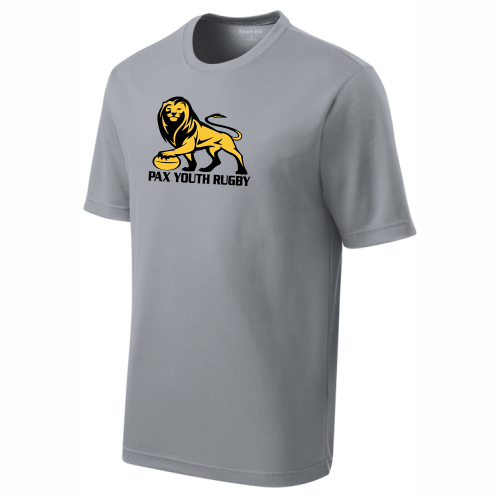 Pax River Youth Rugby Performance Tee, Gray