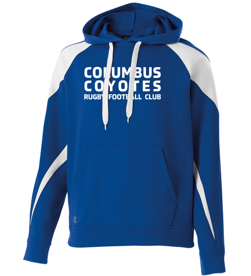 Columbus Coyotes Rugby Colorblock Hoodie