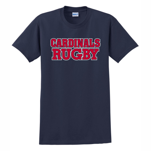 Cardinals Rugby Tee, Navy Blue 