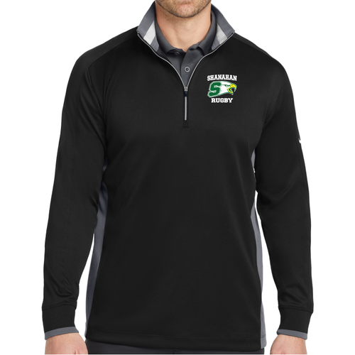 Bishop Shanahan Nike 1/2 Zip, Black/White