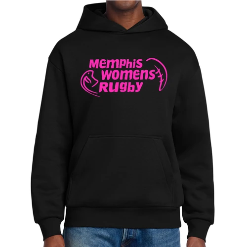 Memphis WRFC Fleece Hoodie, Black