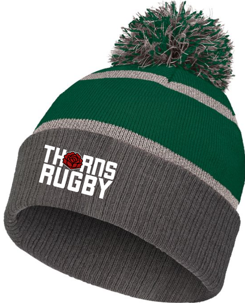 Thorns WRFC Reflective Pom Beanie