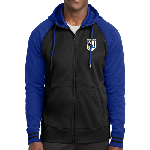 Hibernian Rugby Full-Zip Performance Fleece Hoodie