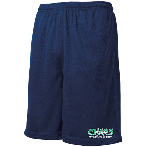 Queen City Chaos Mesh Pocketed Gym Shorts
