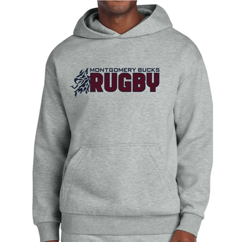 MB Rugby Hoodie, Gray