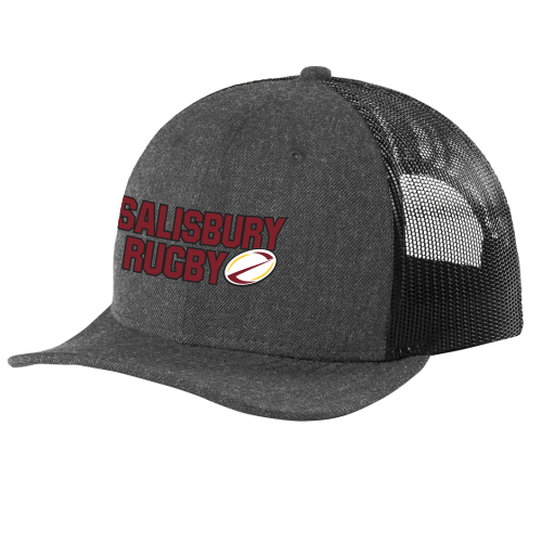 Salisbury WRFC Snapback Trucker Hat, Graphite/Black