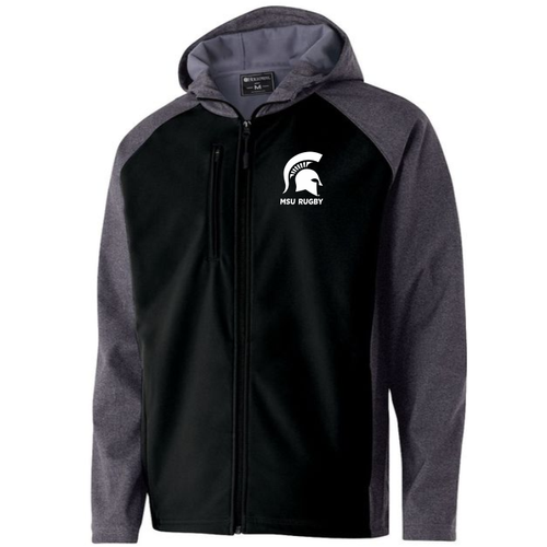 Michigan State Rugby Soft Shell Jacket