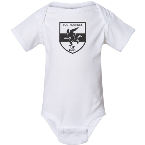 South Jersey Infant Onesie, White