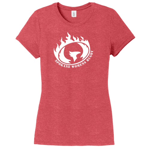Spokane WRFC Triblend Tee, Red