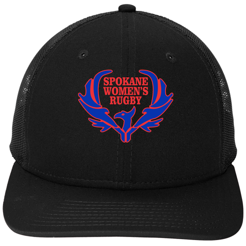 Spokane WRFC Snapback Hat, Black with Royal