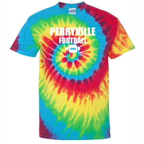 Perryville MS Football Tie Dye Tee