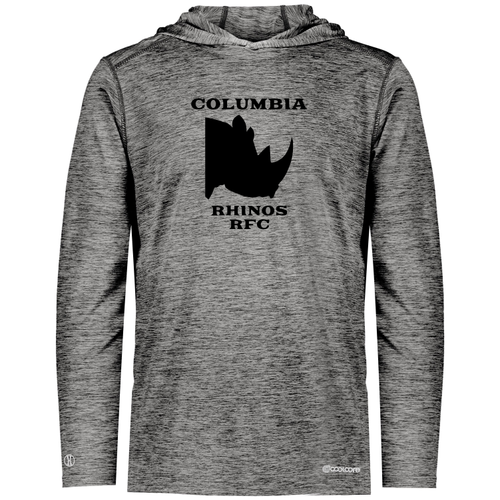 Columbia Rhinos Hooded Long Sleeve Performance Tee