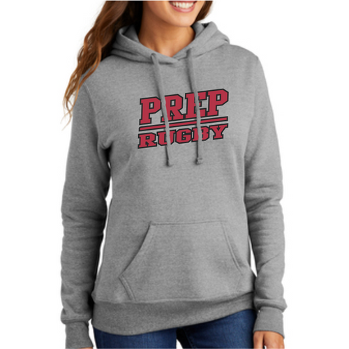 St. Joseph's Prep Rugby Ladies-Cut Hoodie, Gray