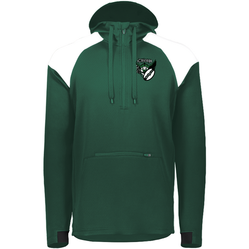 CRC Silver Valkyries 1/4-Zip Performance Hoodie