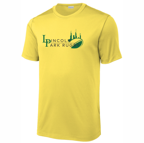 Lincoln Park RFC Performance Tee, Yellow