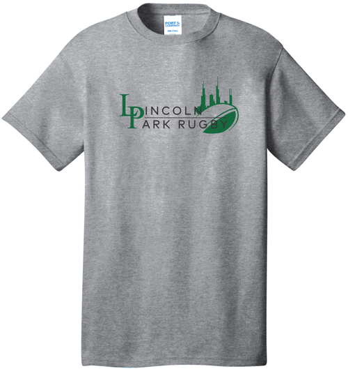 Lincoln Park RFC Tee, Athletic Gray