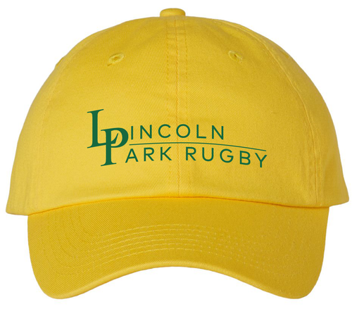 Lincoln Park RFC Adjustable Hat, Yellow