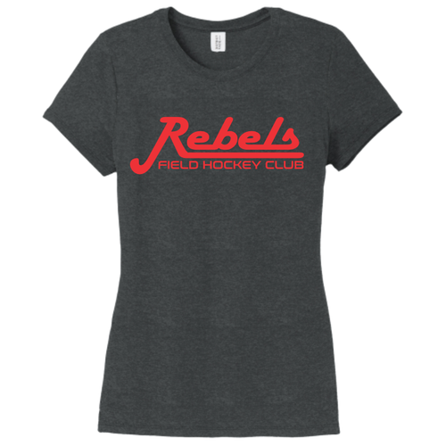 Rebels FH Triblend Tee, Heathered Black