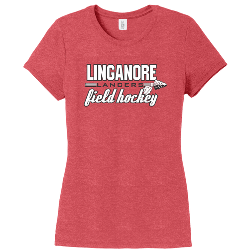 Linganore Lancers FH Triblend Tee, Red Frost