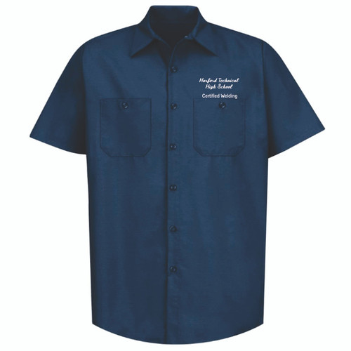 Harford Technical HS Short-Sleeve Work Shirt for Welding