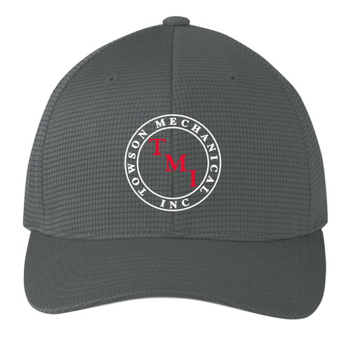 TMI Grid-Texture FlexFit Hat, Graphite