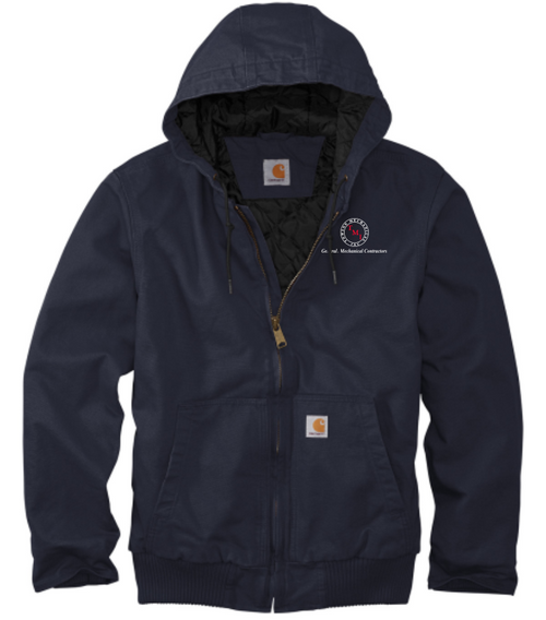 TMI Carhartt Duck Canvas Active Jacket, Navy