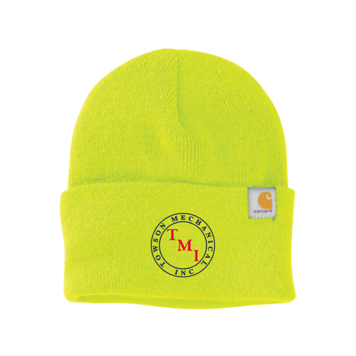 TMI Carhartt Watch Cap, Safety Green