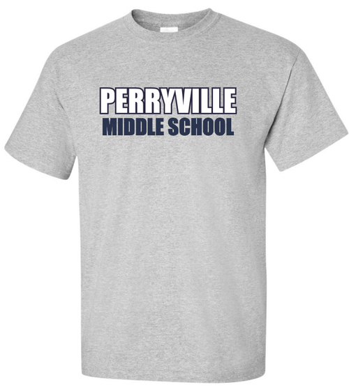 Perryville MS Tee, Gray