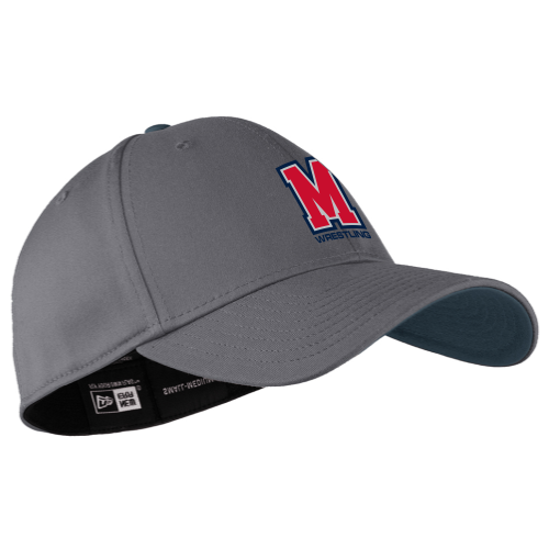 Mavericks Wrestling FlexFit Hat, Graphite/Navy