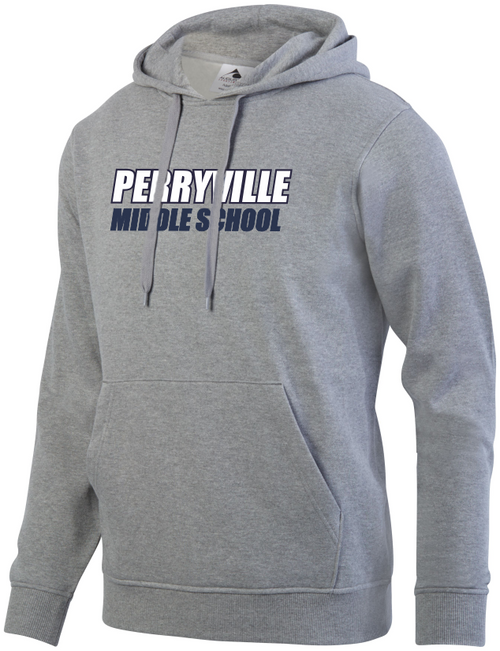 Perryville MS Hooded Sweatshirt, Gray