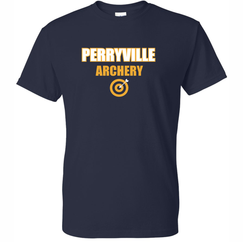 Perryville MS Archery Tee, Navy