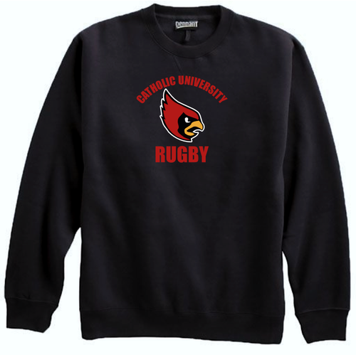 CUA Men's Rugby Crewneck Sweatshirt