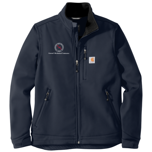 TMI Carhartt Soft Shell Jacket, Navy