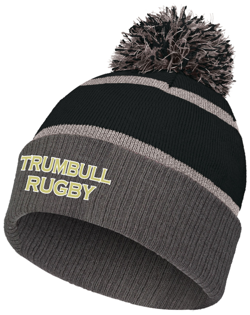 Trumbull HS Boys Pom Beanie