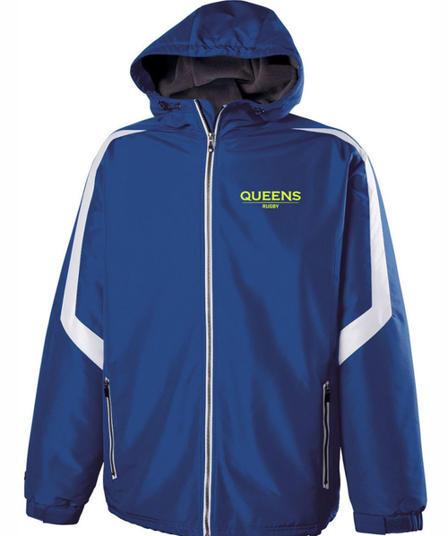 Queens University of Charlotte Rugby Jacket, Royal
