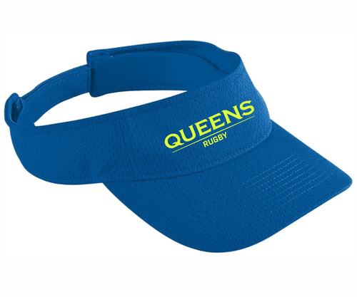 Queens University of Charlotte Rugby Visor, Royal