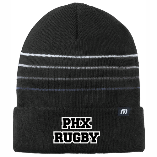 Phoenix Rugby Club TravisMathew Striped Cuff Beanie