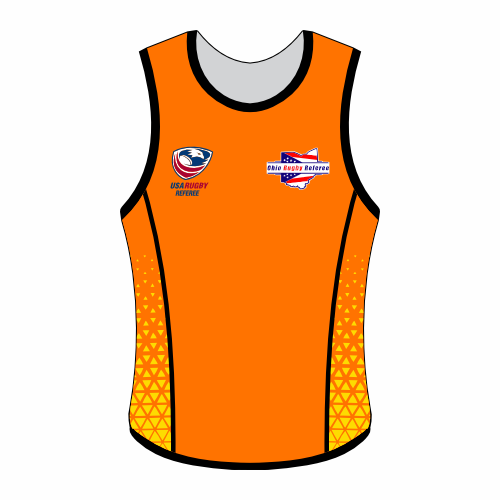 Ohio Rugby Referees Custom Singlet, Orange