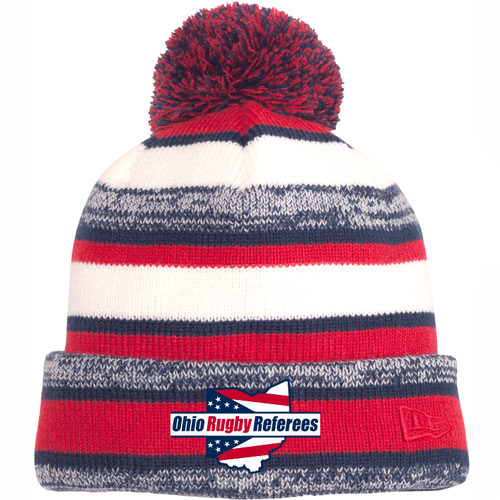 Ohio Rugby Referees Pom Beanie