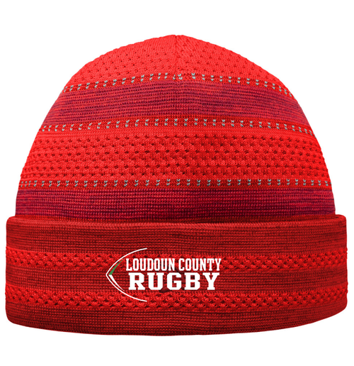 Loudoun Rugby On Field Beanie, Red