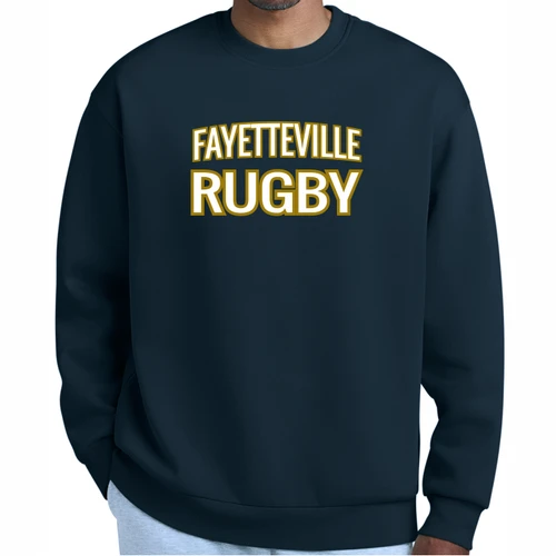 Fayetteville Area Rugby Crewneck, Navy