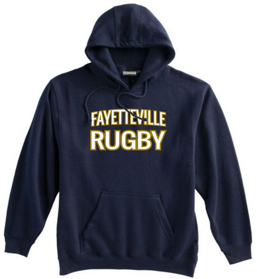 Fayetteville Area Rugby Hoodie, Navy