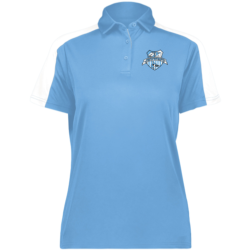 Hopkins Women's Rugby Colorblock Performance Polo