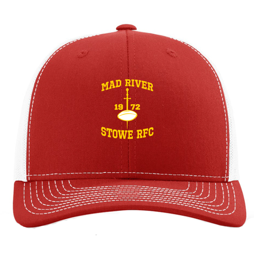 Mad River Stowe RFC Snapback Hat, Red