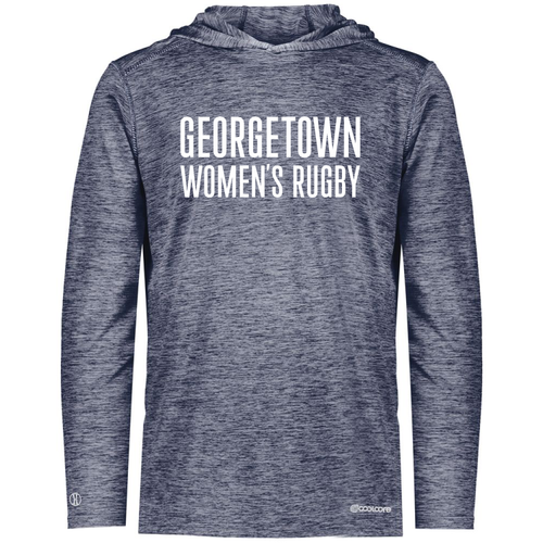 Georgetown University WRFC Hooded LS Performance Tee