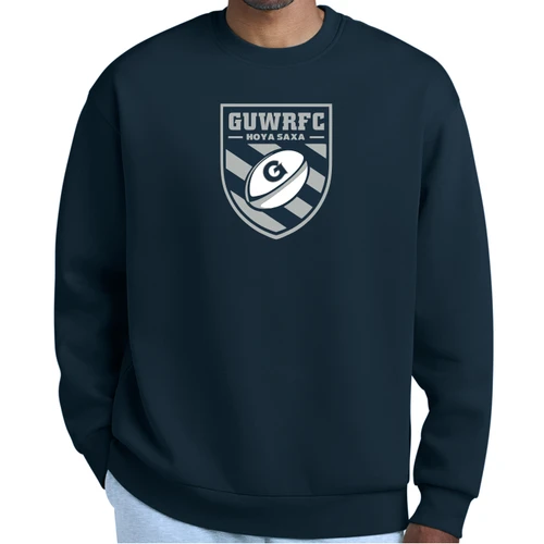 Georgetown University WRFC Crewneck, Navy, Crest