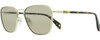 Profile View of Rag&Bone 5017 Unisex Sunglasses Gold & Tokyo Tortoise/Polarized Amber Brown 54mm