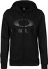 Lifestyle image 4 of Oakley Men's Bark Fz Zip Hoodie Sweatshirt Blackout Black Large LG L Poly/Cotton