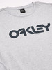 Lifestyle image 1 of Oakley Mens Ellipse Fz Hoodie Granite Grey Heather S Small Pull Over Cotton&Poly